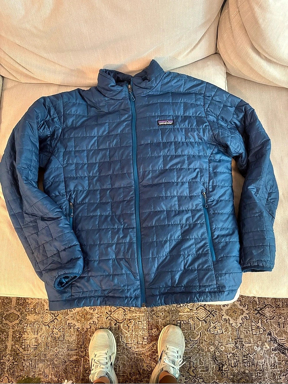 Patagonia Nano Puff Jacket Blue Men's XL